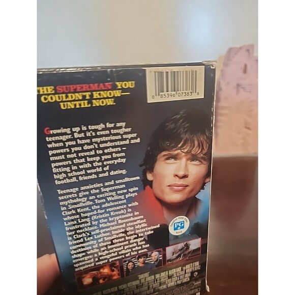 Smallville: Pilot Warner Bros Release Superman Rare TESTED (VHS 2002) HTF - Picture 13 of 13